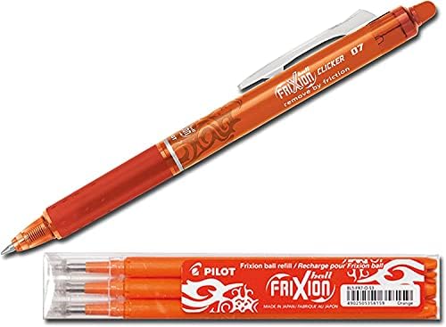 Pilot Frixion uvlačenje 0.7 mm toplote izbrisive višenamjenske olovke Set za punjenje