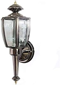 Zidna svjetiljka na vanjskoj kiši na otvorenom, vodootporna stakla na bašti ukras staklena lampiona