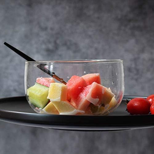 Cabilock stakleni spremnici staklena salata zdjela za miješanje prozirna salata zdjela posluživanje posude