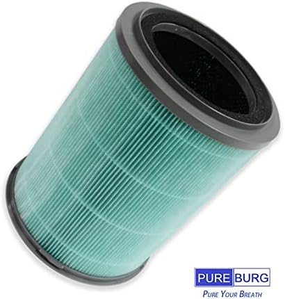 Pureburg 2-paket zamjena 3-in-1 HEPA filtri kompatibilan sa Yiou pročišćivačem zraka S1
