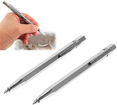 Dijelovi alata 2pcs / set Tvrdi legura rezač glava iskazanje olovke za graviranje Machine Metal alat