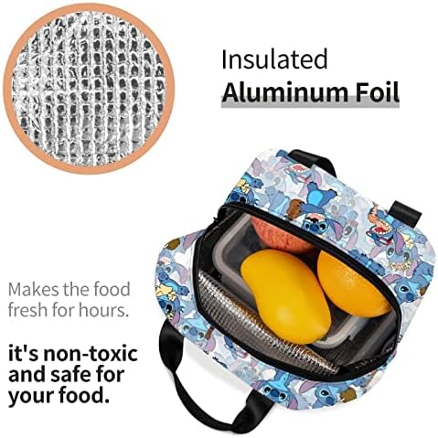 Izolirane torbe za ručak Ručak Portable Prostrani odrasli za višekratnu upotrebu Torba za tote za