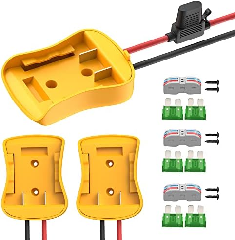 Adapter za adapter za električnu energiju za dewalt 20V adapter za adapter za baterije 12 AWG