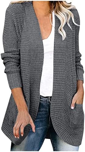 Fragarn 2022 Trendi džemper za žene, ženski ležerni džemper čvrsta boja dugim rukavima dugih rukava