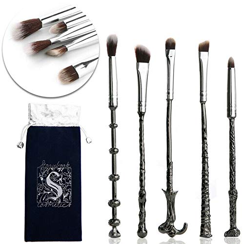 5 kom četkica za šminkanje, za Harry Potter Fans Wizard Wand Set Kit, u poklon vrećici, savršen