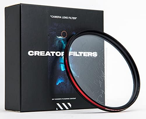 Creator FX Vintage Mist Filter za sočiva sa specijalnim efektima | Meki crni sjaj Dream Pro efekat za objektive kamere