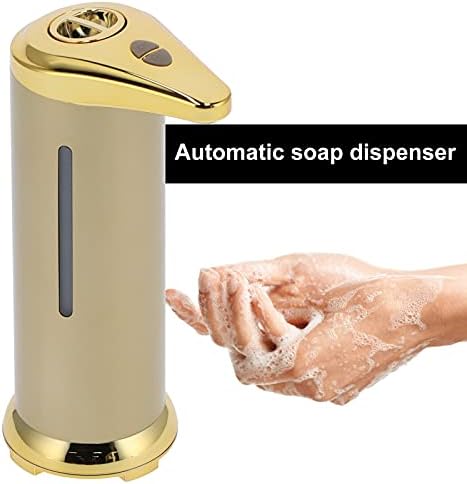 Automatski raspršivač sapuna, 250ml bez dodirnog sapuna sa vodootpornim bazom, raspoređivač sapuna bez rukava,
