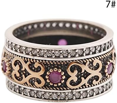 Celibat prstenovi za žene srebrni dijamanti Pokloni majke za Majčin dan prstena prirodni tirkizni prstenovi