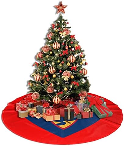 Suknja za božićnu drvcu, 30-48 inča Love Guam stablo zastava za božićne ukrase Ukrasi za odmor