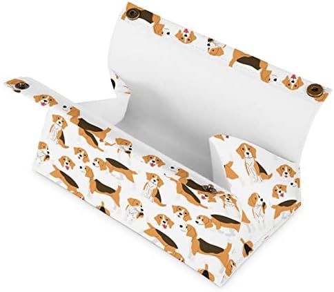 Beagle tkivo držač za pokrov Organizator Organizator Rassenzor papira za papir za salvetu na papiru na licu Kupatila Kuhinja automobila