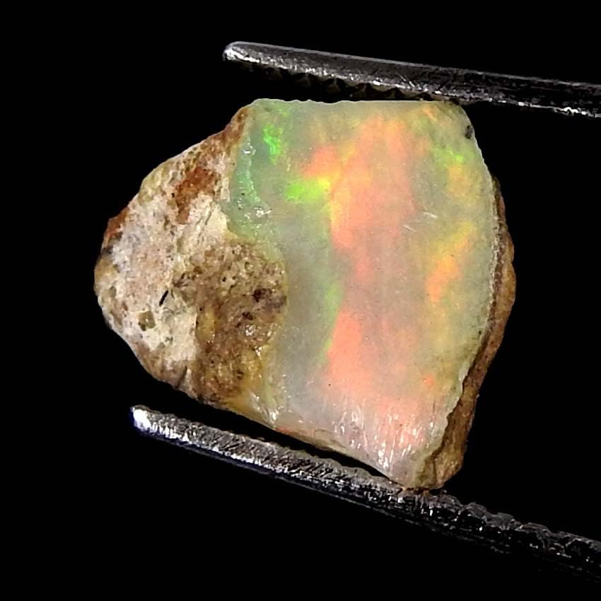 Jewelgemscraft ™ 02.90cts. Ultra vatra sirovi opal kamen, prirodni hrapavi, dragi kamen, etiopski