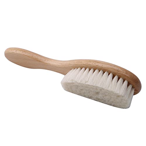 Xueqi brijač od vunene četkica za muškarce brade četkica od četkica za čišćenje dušte čišćenje četkica meke brade četkica sa drvenom ručicom