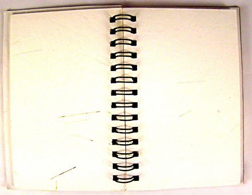 Sarvam ručno rađeni papir Pocket Notebook 30 stranica Ručno izrađeni džepni dnevnik sa spiralnom vezom