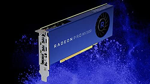 AMD RADEON PRO WX 3100 grafička kartica - 1,22 GHz jezgra - 4 GB GDDR5 - Polovina - Potreban je jedan prostor