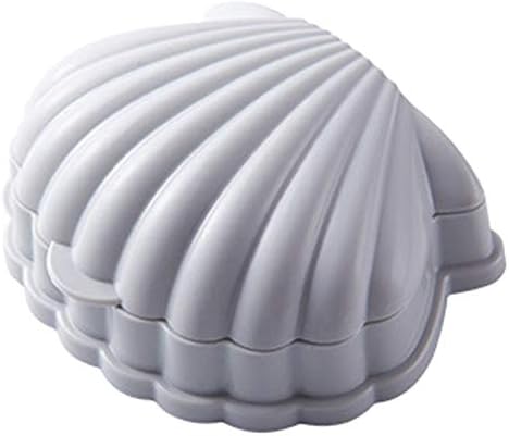 CHDHALTD Shell shell kutija za sapun držač sapuna sa poklopcem prijenosni stalak za odlaganje kućna