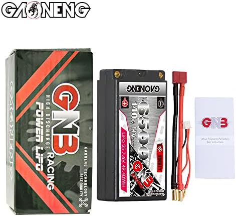 Gaoneng GNB 2S 7.6V Shorty 6500Mah HV 140C Kratko pakovanje 5,0mm Bullet Hard Case RC Lipo baterija