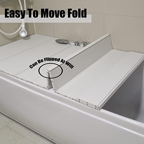 Preklopno PVC poklopac kade, solidarna kupaonica izolacijska ploča za kupatilo poklopac kade, 1,2 cm debljine