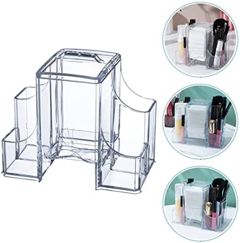Alipis Svjetlo za usne Clear Container 3 pakovanje Clear Plastic Kozmetički akrilni kozmetički