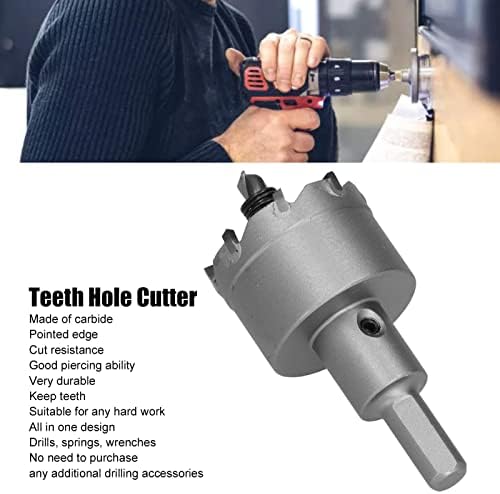 Karbidne zubne testere za teške uslove rada TCT bušilice otvarač rupa za metalnu ploču od nerđajućeg
