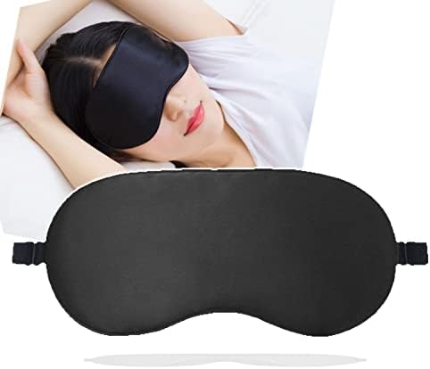 Svilena maska ​​za vrijeme spavanja za muškarce, maska ​​za spavanje, super mekano povez sa podesivim remenom,