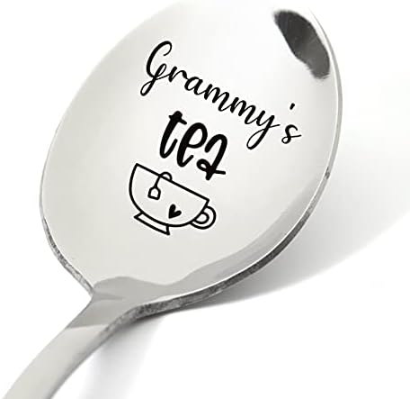Nana pokloni od unučadi unuci unuk, Funny Grammy čajna kašika ugravirani nehrđajući čelik, čaj Lover pokloni