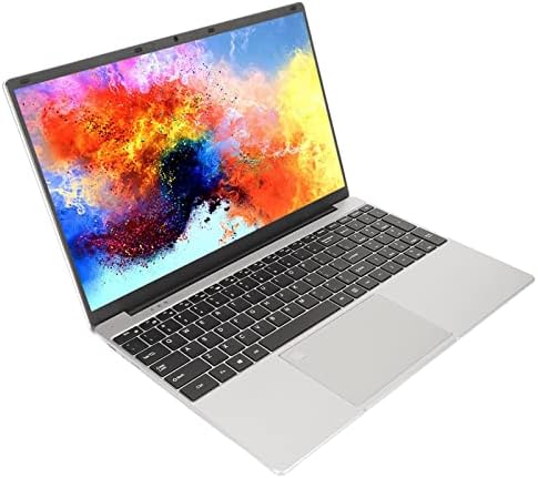 15.6 inčni laptop, 1920x1080 FHD IPS zaslon za Intel Celeron N5095 Quad Cores CPU 16GB RAM 256GB SSD Gaming Laptop za Windows 11, Otključavanje prsta, pozadinsko osvetljenje tastature