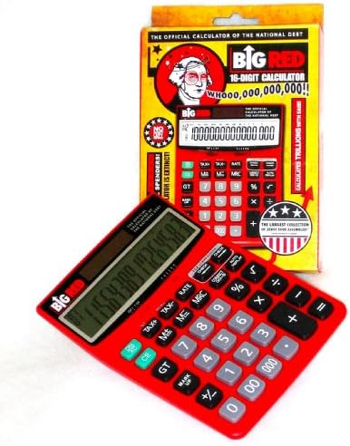 Veliki Crveni kalkulator, službeni kalkulator nacionalnog duga