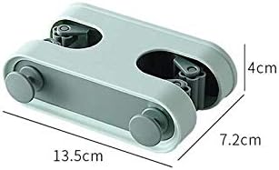 Lysldh 1pc držač mop-mop zidne montirane kupaonice za skladištenje za kuhinju ručice za kuke kuhinje