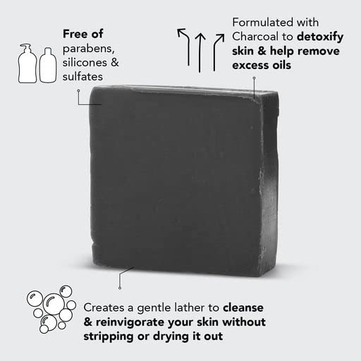 Kič za detoksikaciju drvenog uglja za pranje tijela / proizvedeno u SAD / potpuno prirodno pranje tijela