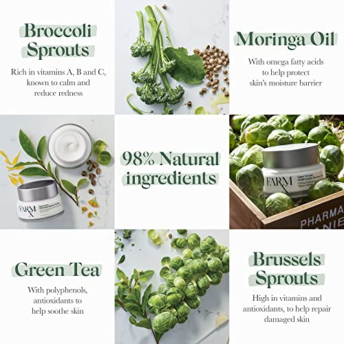 Farm Rx skin Care trial Kit and Super Greens Multivitamin Moisture Cream bundle, Bakuchiol, and Super Greens skin care, anti aging, anti wrinkle, and vegan