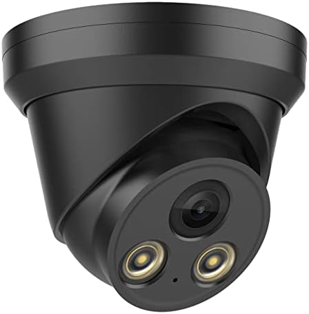 Panoeaigle 8MP cijeli noćni vid Sigurnost JP-a IP kamera 4K TURRTER BLACK Kompatibilna za hikvision kameru s