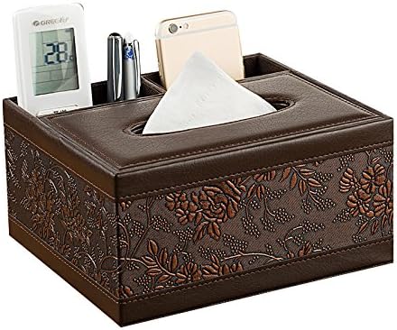 FIGELLA PU kožna multifunkciona kutija za pokrov za zaštitu od stola za odlaganje za daljinsko upravljanje