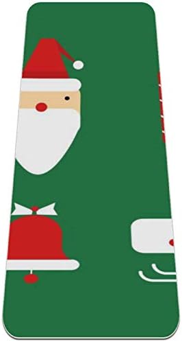 Siebzeh Božić elementi Premium debeli Yoga Mat Eco Friendly gumene zdravlje & amp; fitnes non Slip Mat za sve vrste vježbe joge i pilatesa