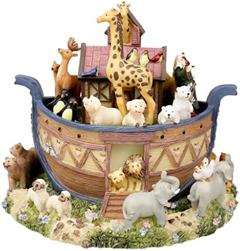 Liuzh muzička kutija karusel ark životinjska svjetska oktavna kutija za slanje ženskih dječaka
