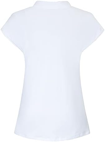 Vidusou Golf majice za žene Polo tenis košulje Sport T-majice Vrhovi