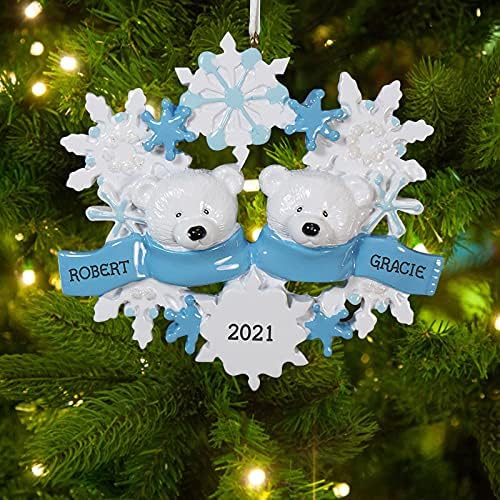 SKHGY NOVO 2021 Božićni ukras Personalizirani pokloni nose sela privjesak slatki i zabavni ukrasi za božićne stable, 9 * 8cm