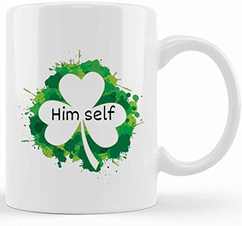 Personaliziran sam irsku šalicu, Dan svetog Patricka, smiješna irska škrha, St.Patty, šamrock krig,