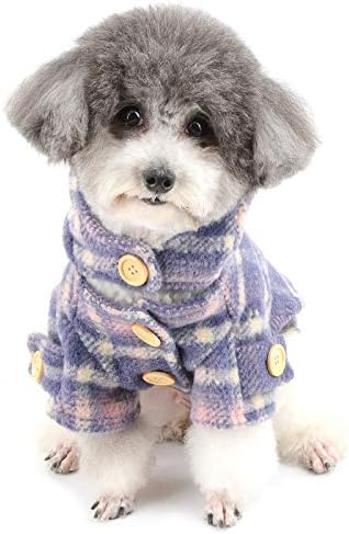 Zunea mali kaput sa malim psom Zimska topla Štenana odjeća Jumper Europski vuneni džemper Soft