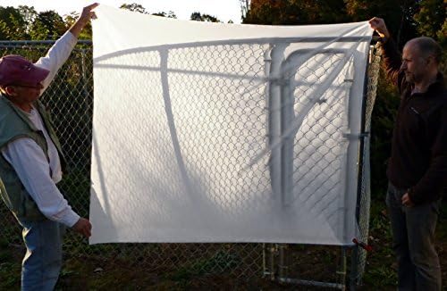 ALZO tkanina za difuziju svile Bijela, 2 metra duga 60 inča široka