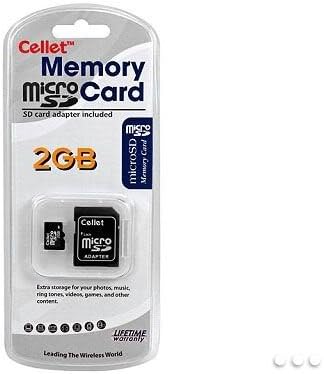 Cellet MicroSD 2GB memorijska kartica za Philips / Magnavox M600 telefon sa SD adapterom.