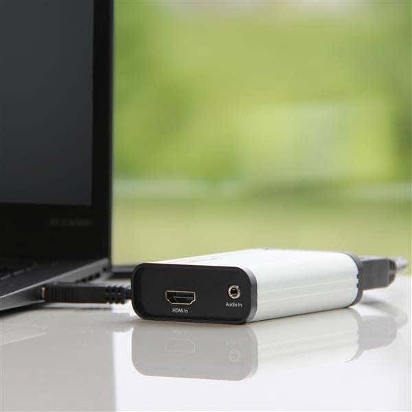 Starch.com HDMI u USB C uređaj za snimanje video zapisa 1080p 60FPS - UVC - vanjski USB 3.0 Tip-C Snimanje / Live streaming - HDMI audio / video recorder adapter - komp sa USB-C / USB-A / Thunderbolt 3