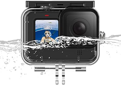 Csyanxing Action Camera Filter Set Kamera vodootporna dodatna oprema za futrole za Gopro Hero 9 Crna