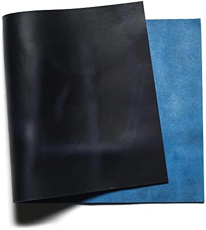 Kavalirski kožni panel, plava kožna mastila, višestruke veličine i utega