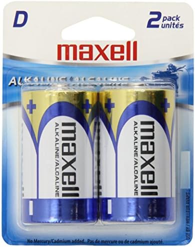 Maxell 723020 alkalna baterija D ćelija 2-pakovanje