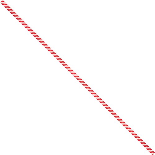 Partneri brend PPBT12CS papir Twist kravate, 12 x 5/32, crveno / bijelo