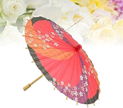 Vorcool Paper Umbella Parasol Japanska stil Mini dekorativni kišobran ples Prop vjenčani dekor zabave