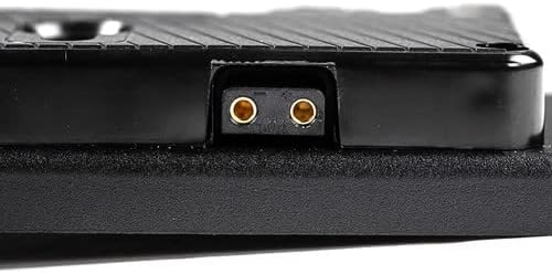 Indipro Gold Mount Plate za posvećenu LP-E6 tipu Dummy bateriju za uređaje za napajanje LP-E6 | Integrisani nosač rola od 15 mm LWS | Jedan izlaz D-Tap | Omogućuje upotrebu baterije kao protuteže