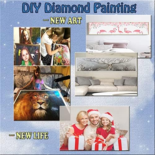 Diamond Painting Kits za odrasle, Yellow Flower Diamond Art Kids Beginner DIY 5D boja po brojevima, veliki Full Drill Square Diamond Dots Crystal Gems Art Supplies slike za kućni zid dekor, 32x88in