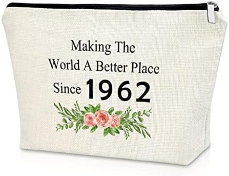 61. rođendanski pokloni 1962 rođendanski pokloni za žene torba za šminkanje 61 godina rođendanski pokloni