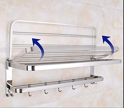 -Lje, željeznički ručnik, ručnik stalak za ručnik za kupatilo u nehrđajućem čeliku 304 kupaonice staklene